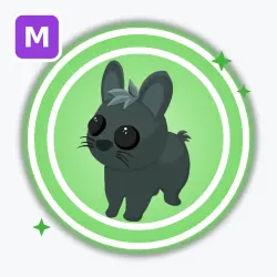 Amami Rabbit | Uncommon, Mega Neon | Adopt Me! — Roblox, лот №212854