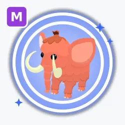Woolly Mammoth | Rare, Mega Neon | Adopt Me! — Roblox, лот №212856