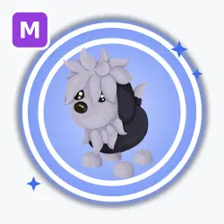 English Sheepdog | Rare, Mega Neon | Adopt Me! — Roblox, лот №212859