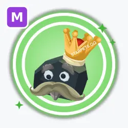 Old King Coal | Uncommon, Mega Neon | Adopt Me! — Roblox, лот №212867