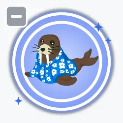 Summer Walrus | Rare, Default | Adopt Me!