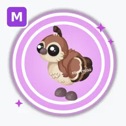 Peachick | Ultra Rare, Mega Neon | Adopt Me! — Roblox, лот №212887