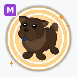 Chocolate Chow-Chow | Legendary, Mega Neon | Adopt Me! — Roblox, лот №212893