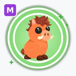 Warthog | Uncommon, Mega Neon | Adopt Me! — Roblox, лот №212894
