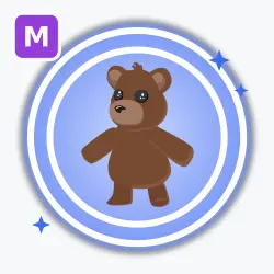 Brown Bear | Rare, Mega Neon | Adopt Me! — Roblox, лот №212896