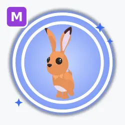 Hare | Rare, Mega Neon | Adopt Me! — Roblox, лот №212923