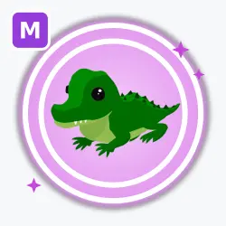 Crocodile | Ultra Rare, Mega Neon | Adopt Me! — Roblox, лот №212934