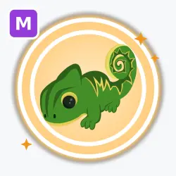 Chameleon | Legendary, Mega Neon | Adopt Me! — Roblox, лот №212938