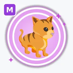 Ginger Cat | Ultra Rare, Mega Neon | Adopt Me!