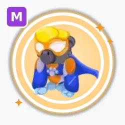 Hero Gibbon | Legendary, Mega Neon | Adopt Me! — Roblox, лот №212940