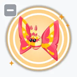 Rosy Maple Moth | Legendary, Default | Adopt Me! — Roblox, лот №212950