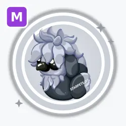 Sheepdog Ducky | Common, Mega Neon | Adopt Me!