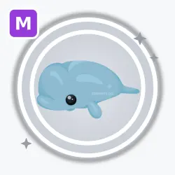 Beluga Whale | Common, Mega Neon | Adopt Me!