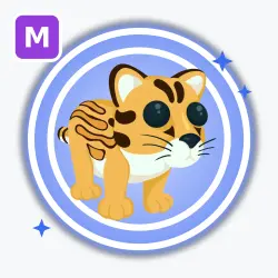 Ocelot | Rare, Mega Neon | Adopt Me! — Roblox, лот №212965