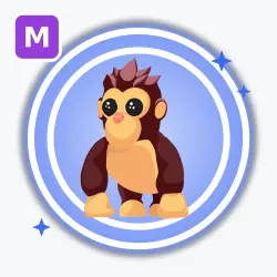 Gorilla | Rare, Mega Neon | Adopt Me!