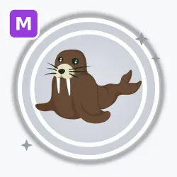 Walrus | Common, Mega Neon | Adopt Me!