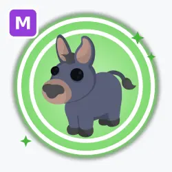 Donkey | Uncommon, Mega Neon | Adopt Me!