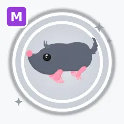 Sado Mole | Common, Mega Neon | Adopt Me! — Roblox, лот №213012