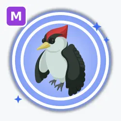 Woodpecker | Rare, Mega Neon | Adopt Me! — Roblox, лот №213022