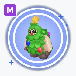 Tree Sasquatch | Rare, Mega Neon | Adopt Me! — Roblox, лот №213029