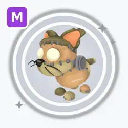 Frankenfeline | Common, Mega Neon | Adopt Me!