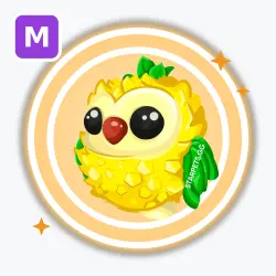 Pineapple Owl | Legendary, Mega Neon | Adopt Me! — Roblox, лот №213065