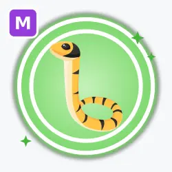 Yellow-lipped Sea Krait | Uncommon, Mega Neon | Adopt Me!