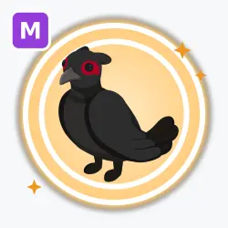 Black-Chested Pheasant | Legendary, Mega Neon | Adopt Me! — Roblox, лот №278331