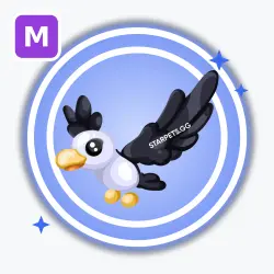 Pilot Gull | Rare, Mega Neon | Adopt Me!