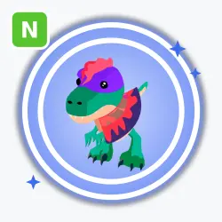 Dilophosaurus | Rare, Neon | Adopt Me! — Roblox, лот №213118