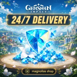 (AUTO) 24/7 CRYSTALS BY ID | 60 - 8080 | GENSHIN IMPACT