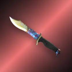Bowie Knife | Case Hardened | Поношенное