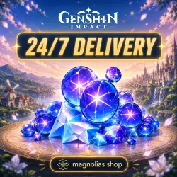 (AUTO) 24/7 CRYSTALS BY ID | 60 - 8080 | GENSHIN IMPACT