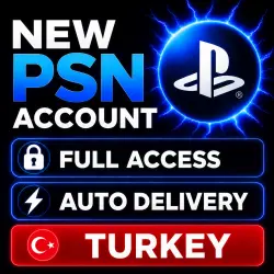 New PSN Account Turkey | Full Access | 24/7 Auto-Deliver