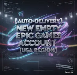 【AUTO‑DELIVERY】 【NEW EMPTY EPIC GAMES ACCOUNT】 【USA REGION】 (copy)