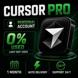 24/7 AUTO | CURSOR AI PRO | 1 MONTH | READY-MADE ACCOUNT