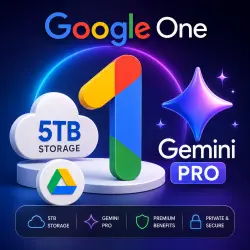 Google One 5TB + Gemini Pro | Доступ на 1 месяц | Официальное предложение подписки | Полный приватны