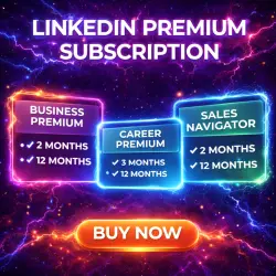 LinkedIn Premium — все тарифные планы (Career, Business, Sales Navigator) | Доступ на 1–12 месяцев