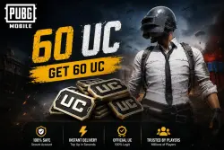 Официальное пополнение на 60 UC Надежно и   и безопасная доставка
