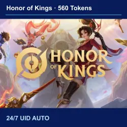 Honor of Kings 560 Tokens | 24/7 | by ID