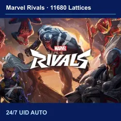 Marvel Rivals 11680 Lattices | 24/7 | по ID