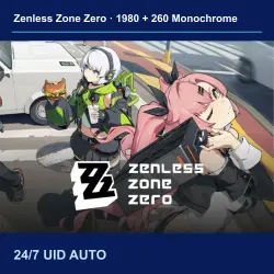 Zenless Zone Zero 1980 + 260 Monochrome | 24/7 | по ID