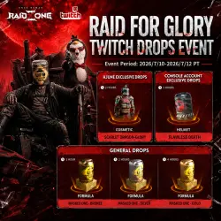 5/5 Scarlet Dragon - Glory, Raid for Glory hJune + General + Console Twitch Drop