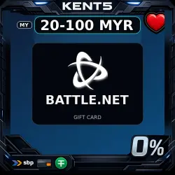 Battle.net Gift Card Малайзия 20-100 MYR [Цифровой код]