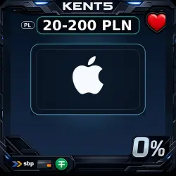 Apple Gift Card PL 20-200 PLN [Цифровой код]