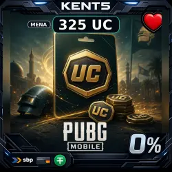 PUBG Mobile MENA 325 UC [Код UC]