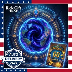 [GIFT CARD] WoW World of Warcraft 60 Days (US Only)  Code Delivery