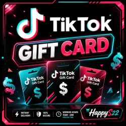Tik-Tok Coins Gift Card  And Secure
