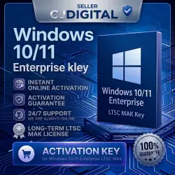 Windows 10/11 Enterprise Key | Online activation | LTSC MAK
