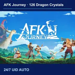 AFK Journey 126 Dragon Crystals | 24/7 | by ID